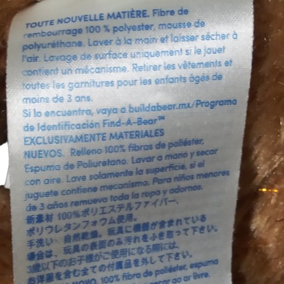 Build A Bear Workshop Reindeer Stuffed Animal Santa's Helper BAB Holiday Plush - Picture 8 of 11